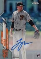 2020 Topps Chrome Rookie Autographs #RALW Logan Webb Refractor Baseball Card