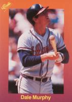 1989 Classic Travel Update 1 #124 Dale Murphy Baseball Card