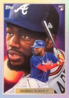 2023 Topps Game Within the Game #1 Michael Harris II Rainbow Foil Border Baseball Card