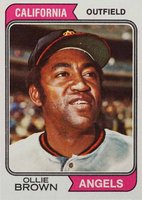 1974 Topps #625 Ollie Brown Baseball Card