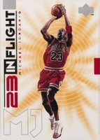 1998 Upper Deck Michael Jordan Living Legend In-Flight #IF14 Michael Jordan Basketball Card