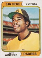 1974 Topps #456 Dave Winfield Baseball Card