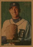 2005 Bowman Heritage #220 Justin Verlander Mahogany Baseball Card