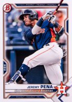 2021 Bowman Paper Prospects #BP11 Jeremy Pena Baseball Card