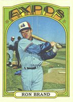 1972 Topps #773 Ron Brand Baseball Card