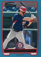 2012 Bowman Prospects #BP10 Bryce Harper Blue Baseball Card