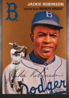 2023 Topps Chrome Platinum Anniversary #426 Jackie Robinson Baseball Card