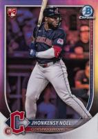 2025 Bowman #81 Jhonkensy Noel Red Rookie Redemption Baseball Card