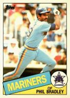 1985 Topps Tiffany #449 Phil Bradley Baseball Card
