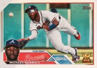 2023 Topps #226 Michael Harris II Rainbow Foil Baseball Card