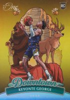 2023 Panini One and One Downtown #18 Keyonte George Basketball Card