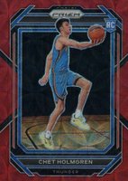2022 Panini Prizm #266 Chet Holmgren Red Choice Basketball Card
