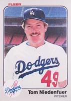 1983 Fleer #214 Tom Niedenfuer Baseball Card