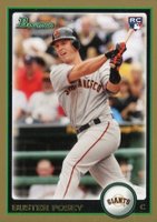 2010 Bowman Draft Picks #BDP61 Buster Posey Gold Baseball Card