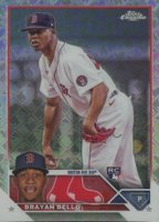 2023 Topps Chrome Logofractor Edition #57 Brayan Bello Baseball Card