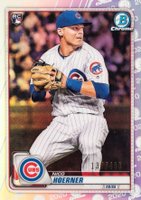 2020 Bowman Chrome #44 Nico Hoerner Refractor Baseball Card