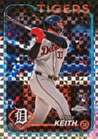 2024 Topps Chrome #2 Colt Keith X-Fractor Baseball Card