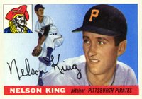 1955 Topps #112 Nelson King Baseball Card