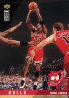 1995 Collector's Choice International Italian II #114 Michael Jordan Basketball Card