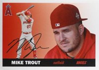 2022 Topps Throwback Thursday #38 Mike Trout Baseball Card