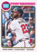 2023 Topps Heritage New Age Performers #NA7 Michael Harris II Baseball Card