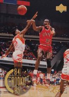 1995 Upper Deck #137 Michael Jordan Electric Court Gold Basketball Card