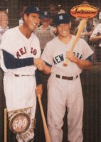 1994 Ted Williams Co. the 500 Club #5C4 Mickey Mantle Baseball Card