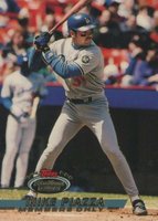 1993 Stadium Club Members Only Baseball # Mike Piazza HR Record Baseball Card