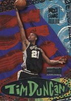 1997 Skybox Premium Next Game #7 Tim Duncan Basketball Card