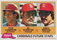 1981 Topps #244 Cardinals Future Stars Baseball Card