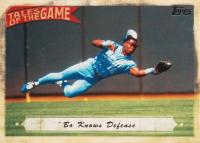 2010 Topps Tales of the Game #TOG16 Bo Knows Defense Baseball Card