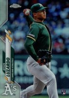 2020 Topps Chrome #5 Jesus Luzardo Refractor Baseball Card
