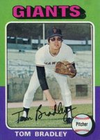 1975 Topps #179 Tom Bradley Baseball Card
