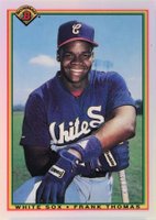 1998 Bowman Chrome Reprints #20 Frank Thomas Refractor Baseball Card
