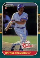 1987 Donruss Rookies #47 Rafael Palmeiro Baseball Card