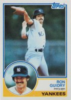 1983 Topps #440 Ron Guidry Baseball Card