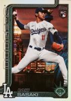 2025 Topps #558 Roki Sasaki Big Apple Baseball Card