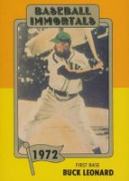 1980 Baseball Immortals #132 Buck Leonard Baseball Card