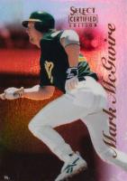 1996 Select Certified #20 Mark McGwire Mirror Red Baseball Card