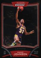 2008 Bowman Chrome #104 Magic Johnson Basketball Card
