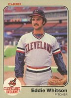 1983 Fleer #423 Eddie Whitson Baseball Card