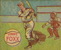 1943 M.P. & Co. # Jimmy Foxx Baseball Card