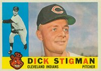 1960 Topps #507 Dick Stigman Baseball Card