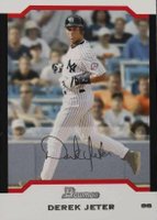2004 Bowman #3 Derek Jeter Silver Baseball Card