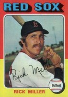 1975 Topps #103 Rick Miller Baseball Card