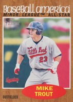 2011 Topps Heritage Minor League Edition #239 Mike Trout Baseball Card