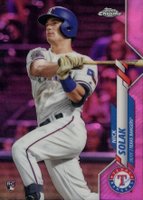 2020 Topps Chrome #33 Nick Solak Pink Refractor Baseball Card