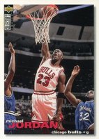 1995 Collector's Choice  #45 Michael Jordan Basketball Card