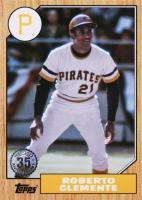 2022 Topps 1987 Topps Baseball 35th Anniversary #T87-52 Roberto Clemente Baseball Card