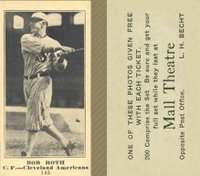 1916 Mall Theatre #145 Bob Roth Baseball Card